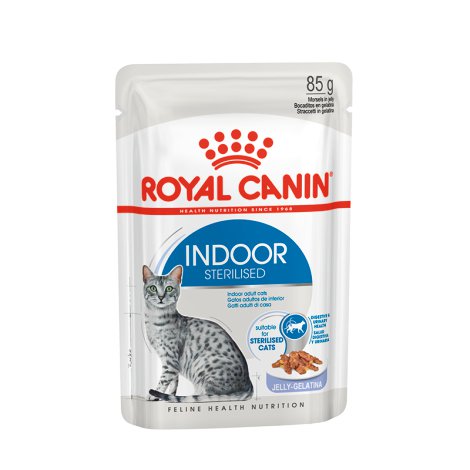 ROYAL CANIN Katzennassfutter Indoor Gelee 85 g