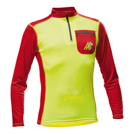 AX-MEN® Funktionsshirt langarm Rot XL
