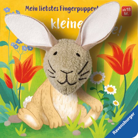 RAVENSBURGER Buch Mein liebstes Fingerpuppenbuch Hallo, kleiner Hase
