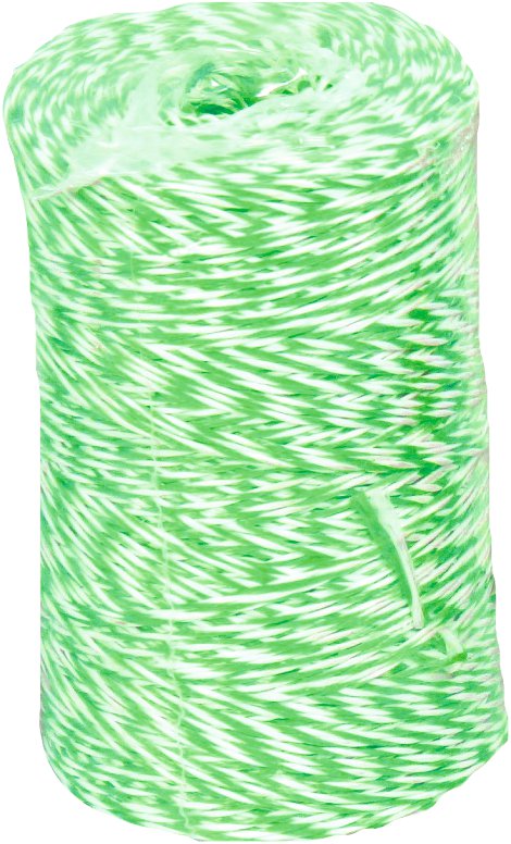Packschnur grün-weiß 400 m