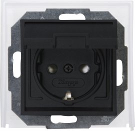 KOPP Steckdose Athenis Anthrazit IP44