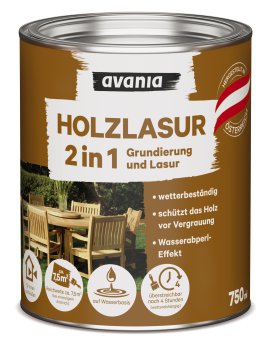 AVANIA Holzlasur 2in1 Palisander