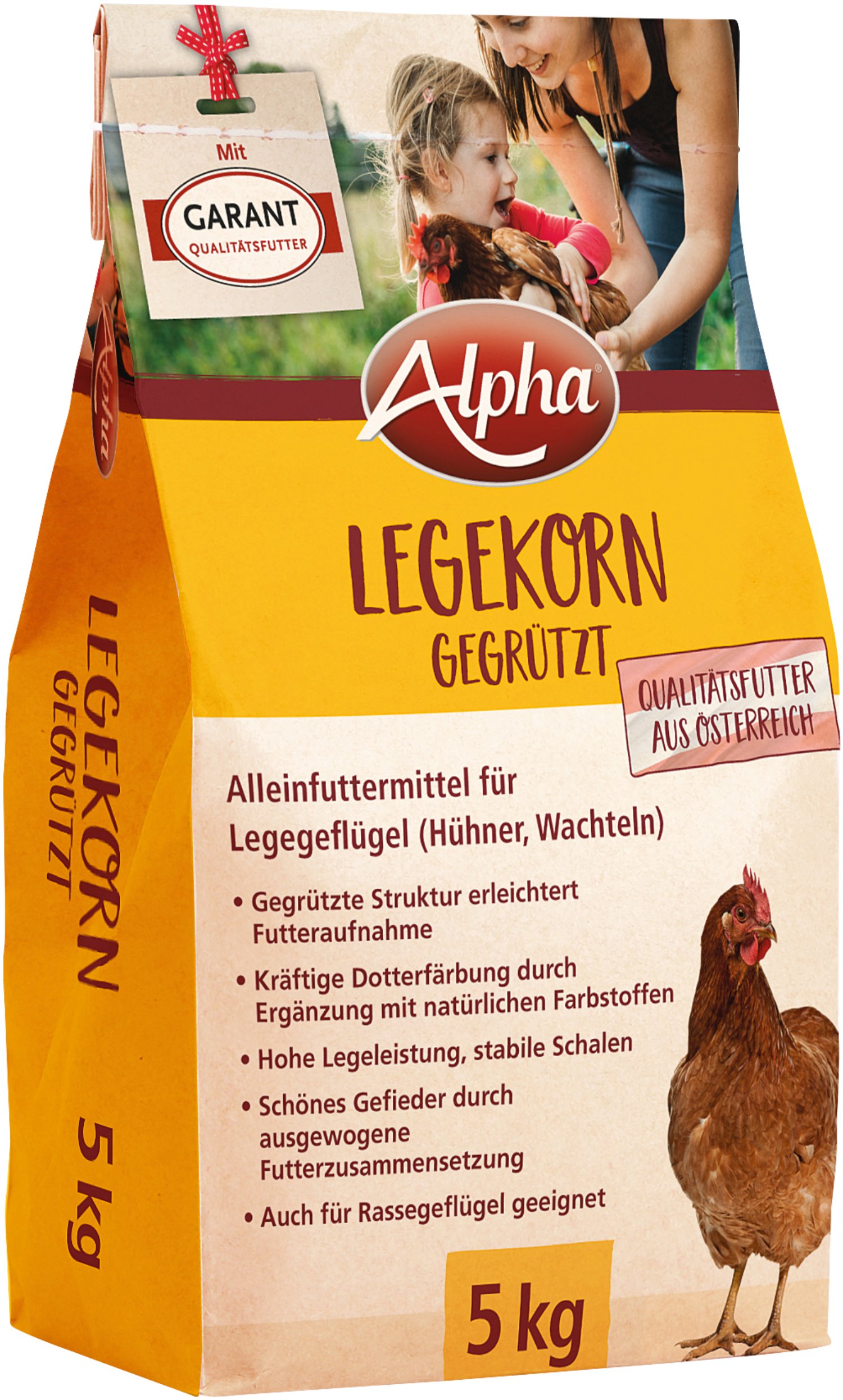 ALPHA Legekorn - gegrützt, 5 kg