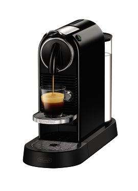 DELONGHI Nespresso-Kapselmaschine Citiz EN167.B Schwarz