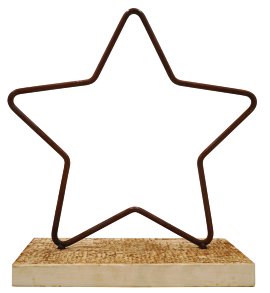 Stern Mailand 37x30x13 cm