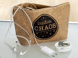 Täschchen Corcho mit Spruch