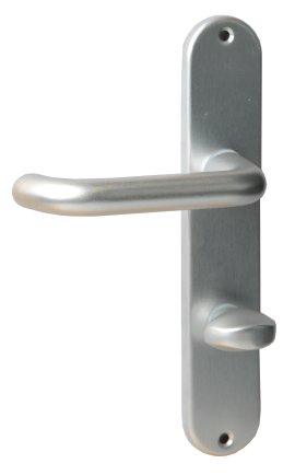 ALPERTEC Türbeschlag Claudia-LS Aluminium F1 eloxiert WC