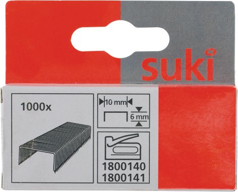 SUKI Heftklammer 6 mm 1000 Stk.