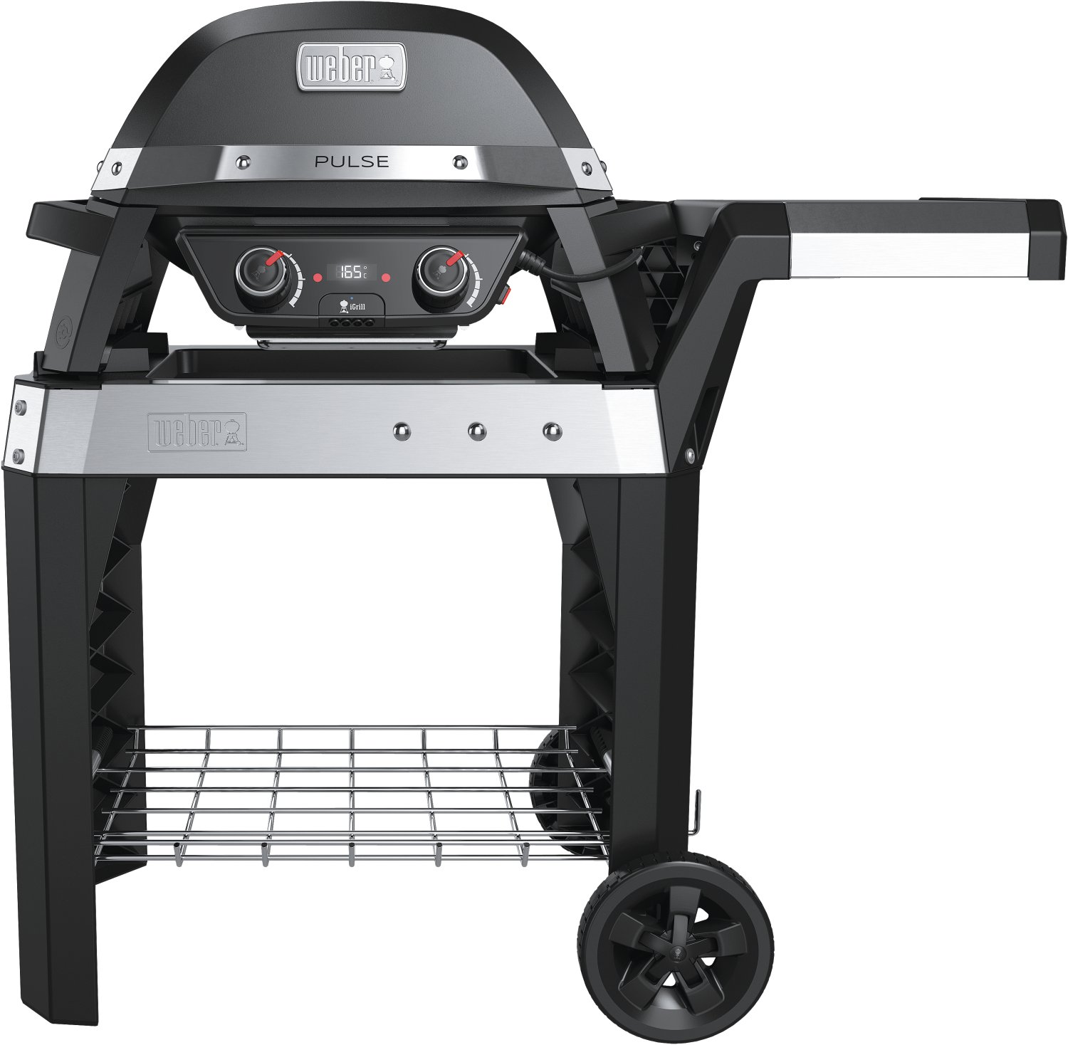 WEBER Elektrogriller Pulse 2000 mit Rollwagen | Lagerhaus