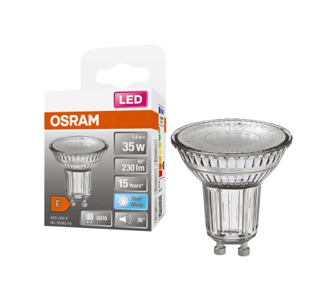 OSRAM LED-Reflektorlampe Star PAR1635 GU10 Kaltweiß 2,6W