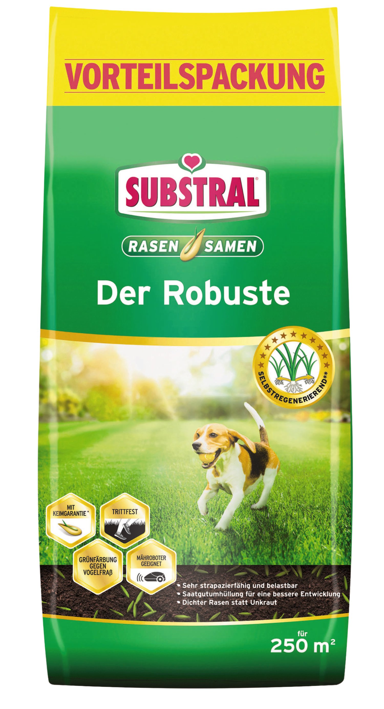 SUBSTRAL® Der Robuste Rasensamen