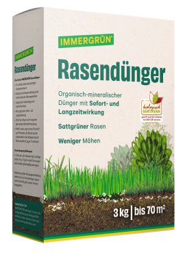 IMMERGRÜN Rasendünger 3 kg