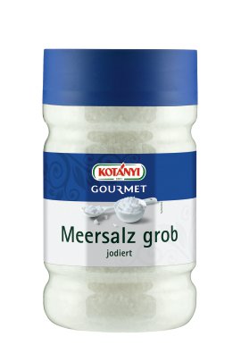 KOTÁNYI Meersalz grob jodiert 1363 g/Dose