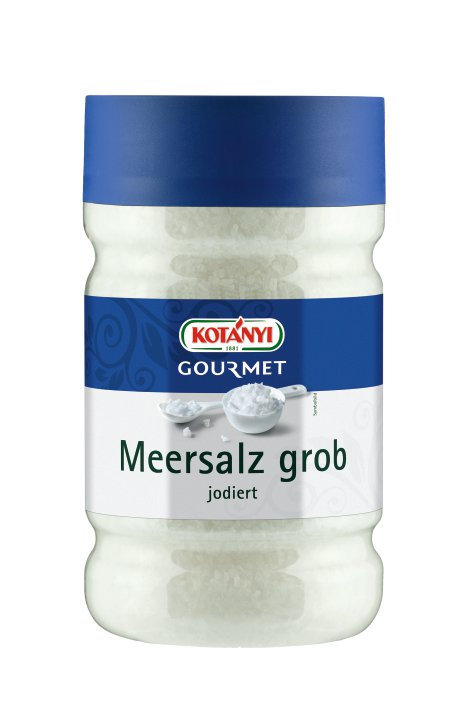 KOTÁNYI Meersalz grob jodiert 1363 g/Dose