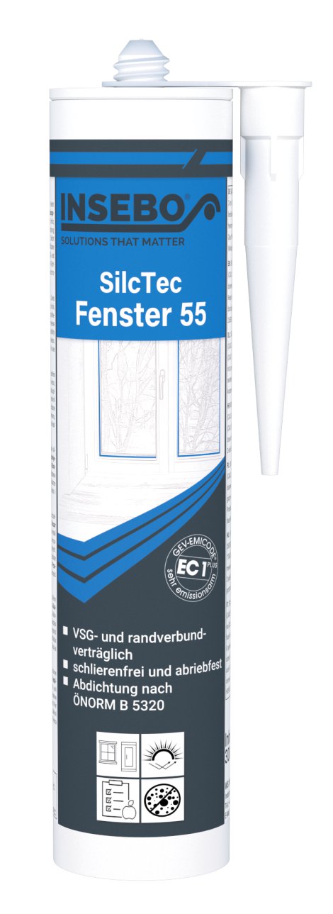 SilcTec Fenster 55 300 ml Milchig Transparent