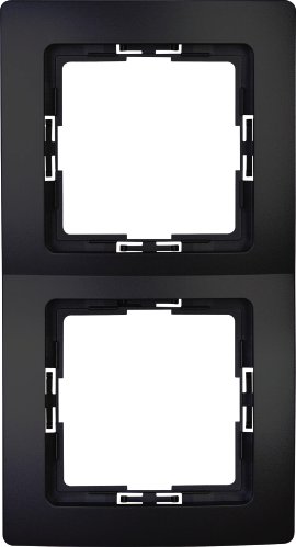 KOPP Rahmen Paris 2-fach Mattschwarz