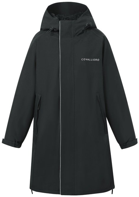 Damen Mantel Ark Covalliero Schwarz L