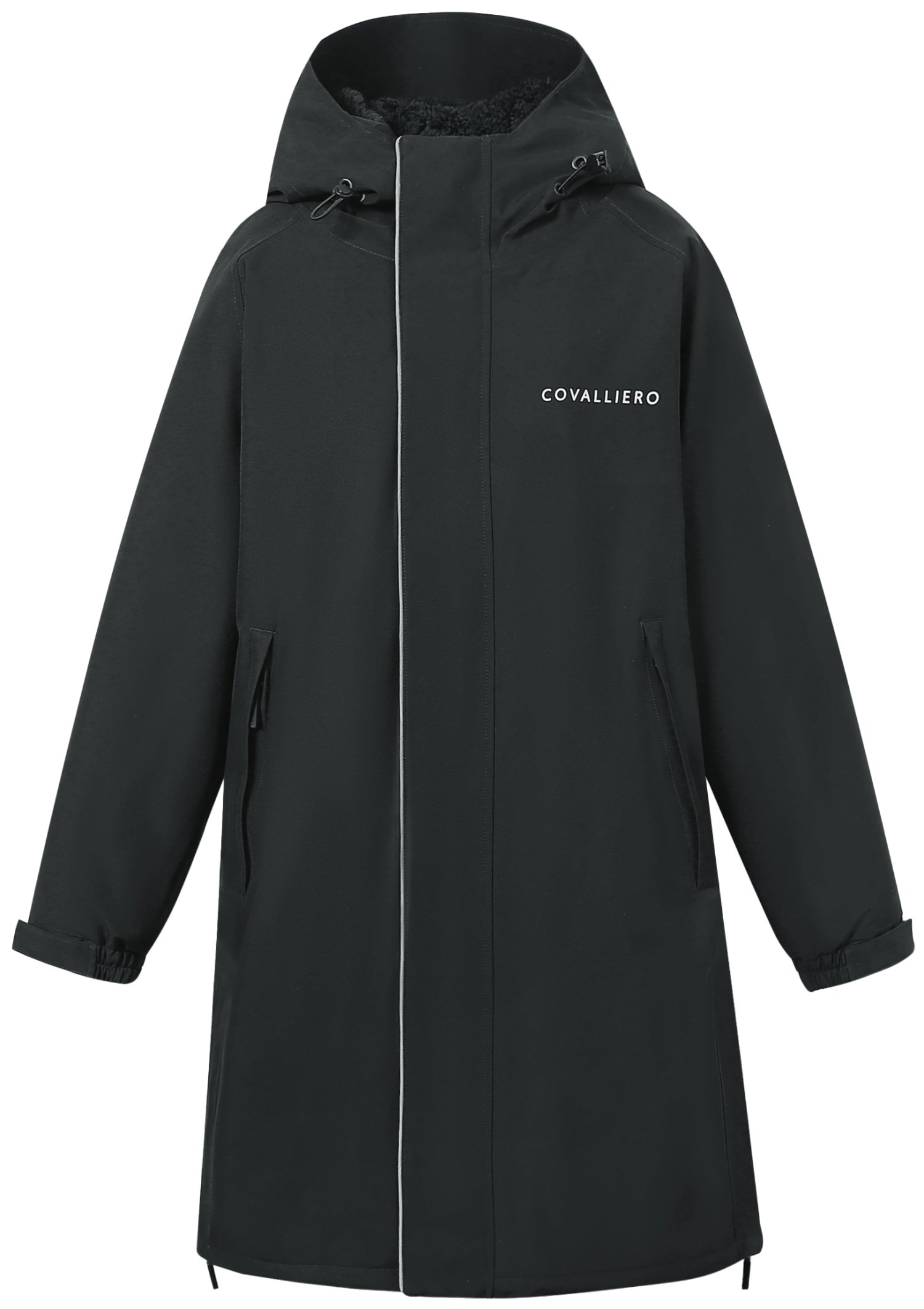 Damen Mantel Ark Covalliero Schwarz