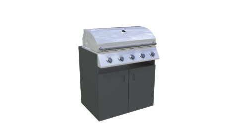 Grillelement mit Griller Anthrazit