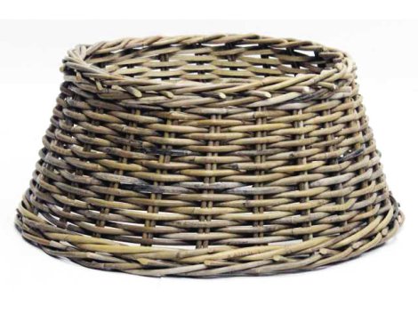 Christbaumfuß Abdeckung Rattan Natur 60x26 cm