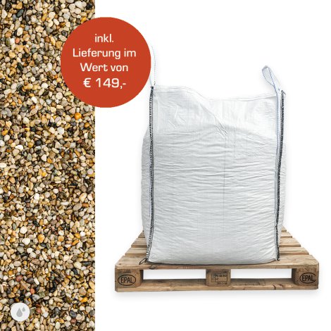 Min2C Fallschutzkies feucht 4-8mm 1000kg Big Bag