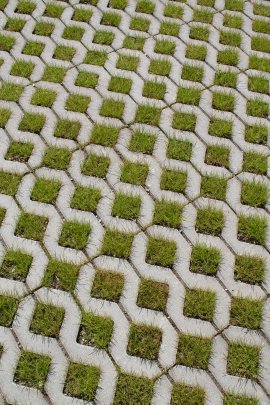 EBENSEER Rasengitterstein Meba Naturgrau