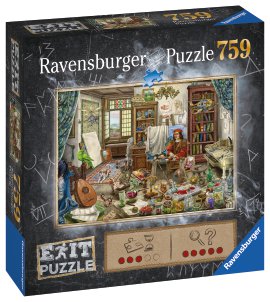 RAVENSBURGER Puzzle Das Künstleratelier