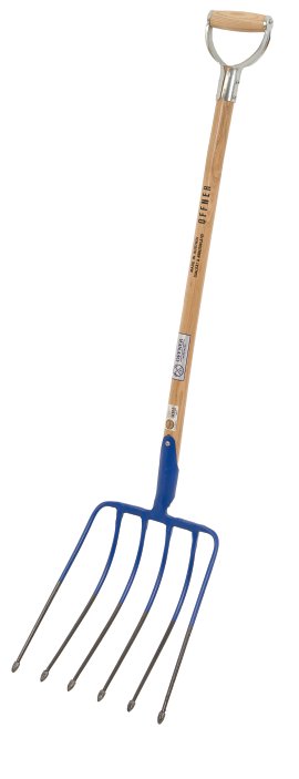 OFFNER Rübengabel 6 Zacken mit Stiel