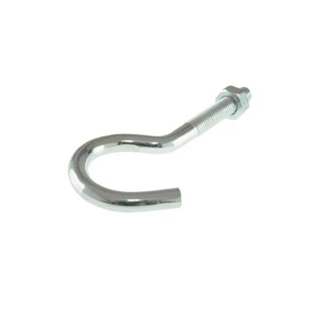 SUKI Wäscheleinenhaken gebogen verzinkt Metrisch M8x100x42x25 mm 2 Stk.