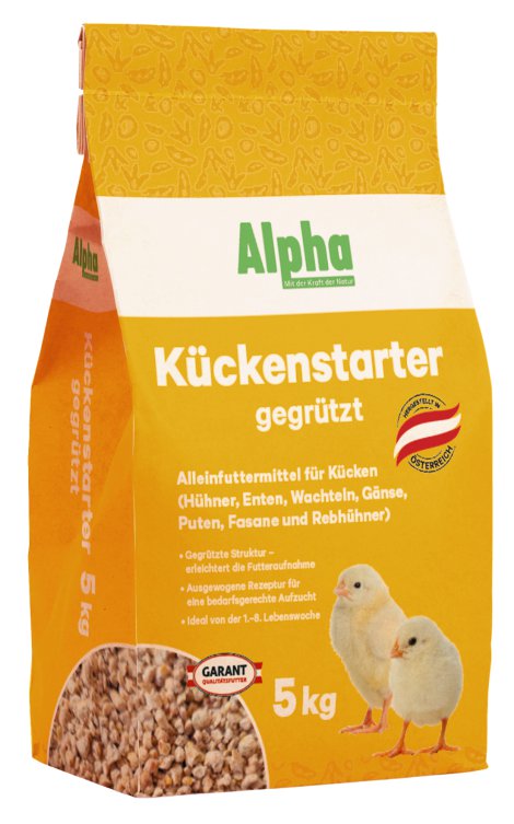 ALPHA Kückenstarter - gegrützt 5 kg