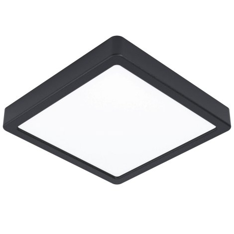 EGLO LED-Deckenleuchte Fueva 5 Kunststoff Schwarz