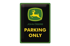 John Deere Blechschild "Parking Only"
