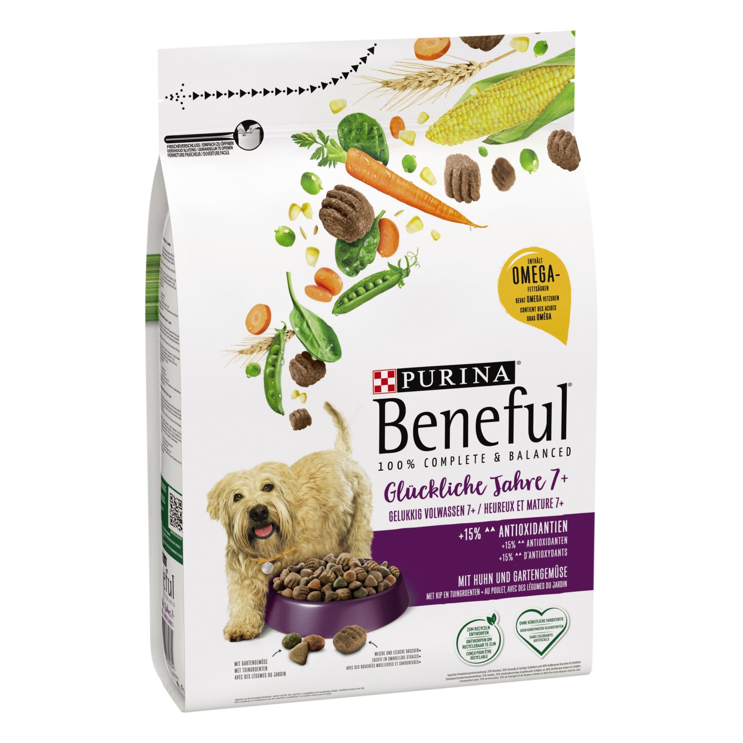 BENEFUL Hundenahrung Glückliche Jahre 7+