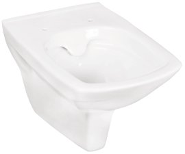 CORNAT Wand-WC RIMINI spülrandlos, weiß