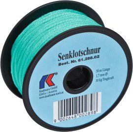 KAUFMANN Senklotschnur Weiß 30 m 1 mm