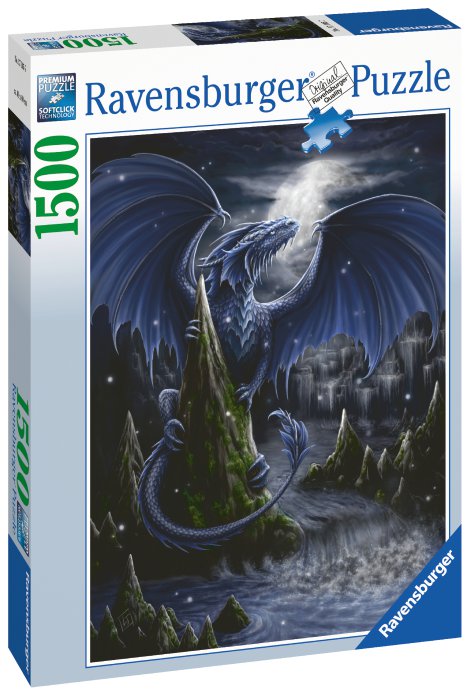 RAVENSBURGER Puzzle Der Schwarzblaue Drache