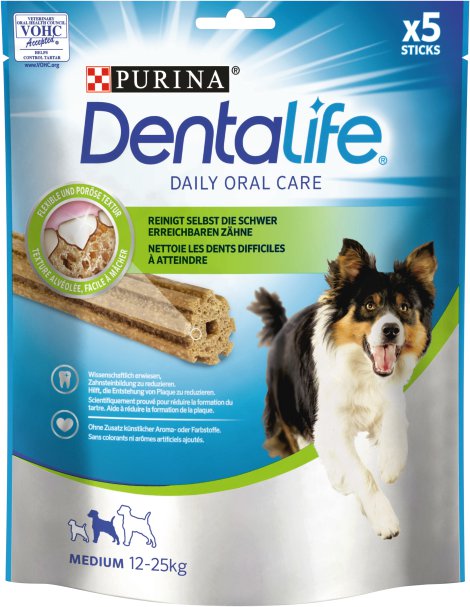 Purina DentaLife Zahnpflegesnacks Medium 115 g