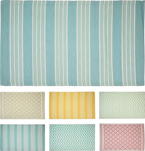 Outdoor-Teppich Pastell 90x150 cm