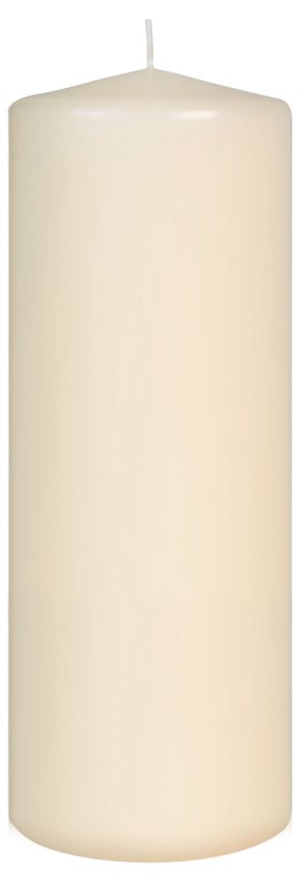 JEKA Stumpenkerze Champagne 100x250 mm (ØxH)