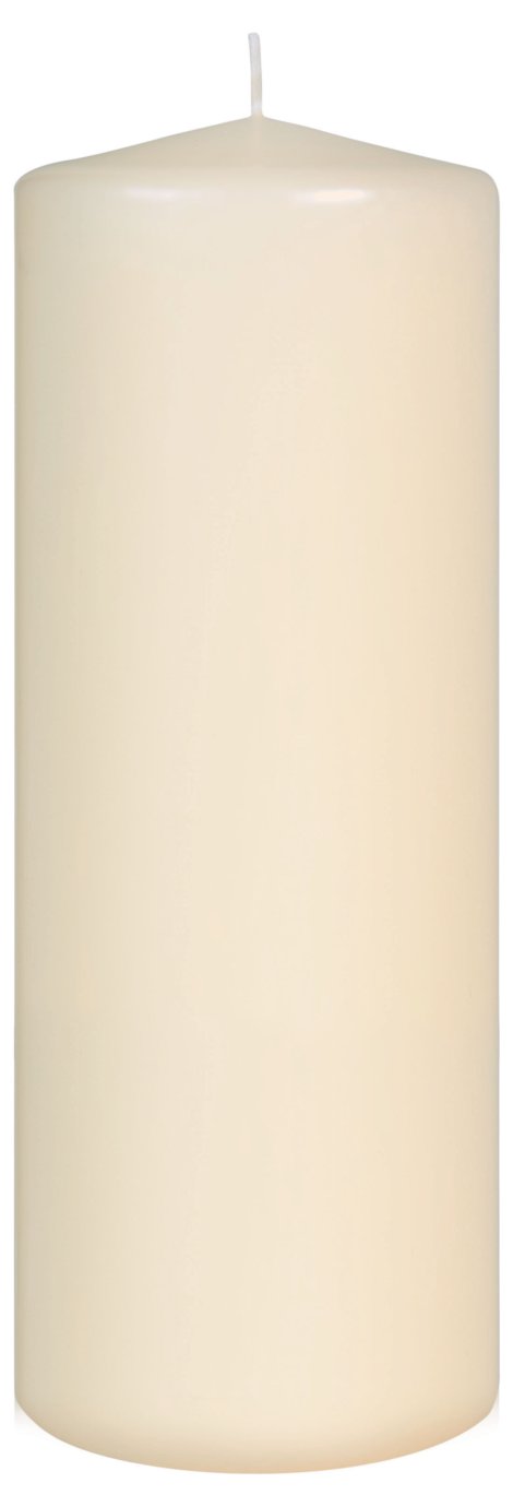 JEKA Stumpenkerze Champagne 100x250 mm (ØxH)