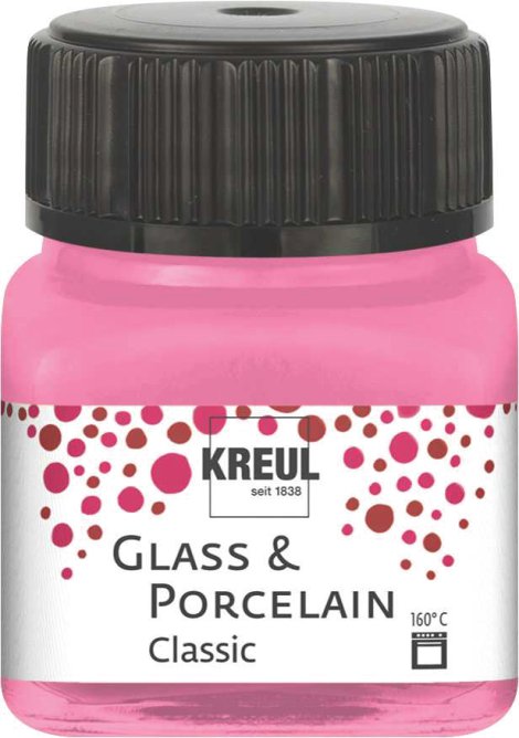 KREUL Malfarbe Glass & Porcelain Classic Rosa 20 ml