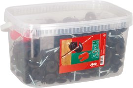 Ringisolator mit breiter Drahtauflage 260 Stk. /Eimer