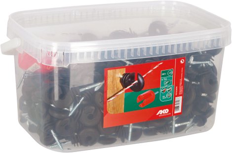 Ringisolator mit breiter Drahtauflage 260 Stk. /Eimer