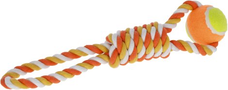 Ball am Tau, orange 37 cm