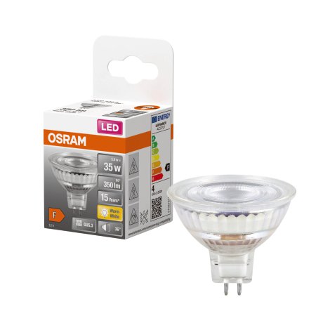 OSRAM LED-Reflektorlampe Star MR1635 GU5,3 warmweeiß 3,8W