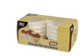 Backförmchen weiß Ø 5 cm 2,5 cm 200 Stk.