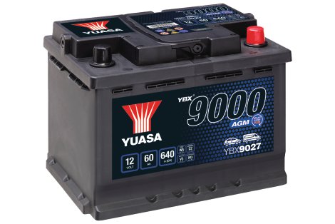 Yuasa AGM Starterbatterie YBX9027 12V