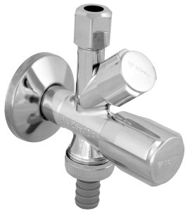 SCHELL WAS-Kombi-Eckventil 1/2"