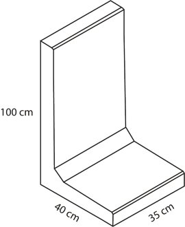 EBENSEER L-Winkelsteine Naturgrau
