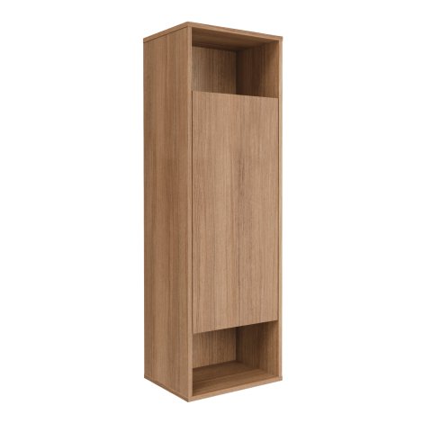 High-Midischrank VITA mit 1 Tür (Anschlag Rechts) Summer-Oak-Optik 40,2x32x125,7 cm (BxTxH)